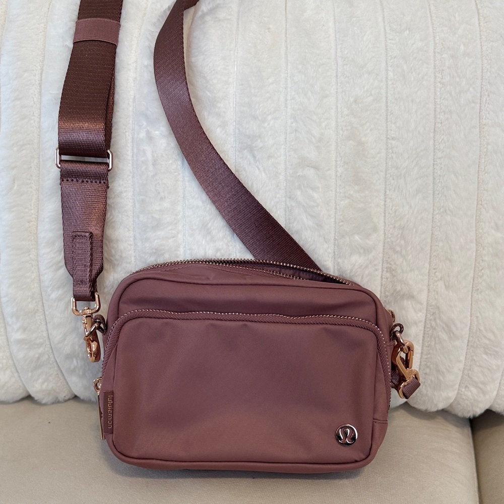 Lululemon Pink Crossbody Bag